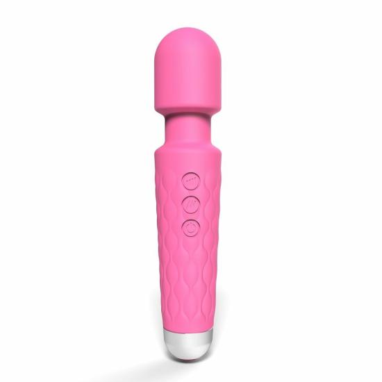 20 Function Wand Vibrator Pink | Wand Vibrators Clit Teasers Clit Teasers