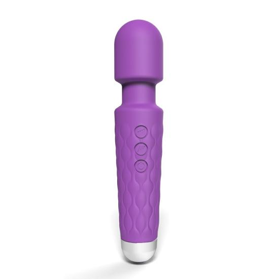 20 Function Wand Vibrator Purple | Playtime Couples Playtime