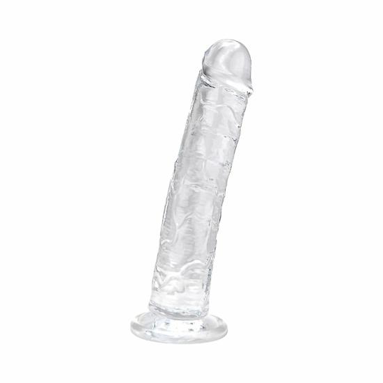 8.5 Inch Suction Cup Dildo Clear | Dildos & Dongs Anal Dildos Anal Dildos