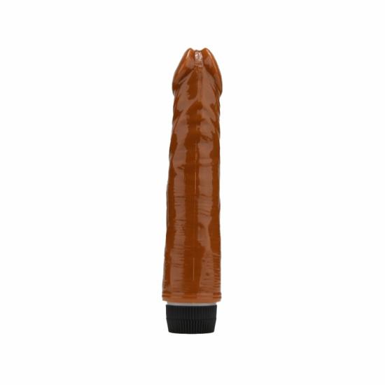 8 Inch Realistic Vibrator Brown | Realistic Vibrators Anal Anal Vibrators