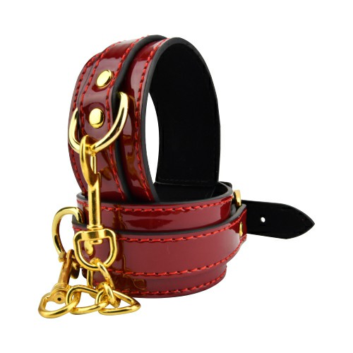 Ankle Cuffs Red | Bondage Play Bondage Play Bondage Play