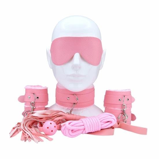 Beginner’S Bondage Kit Pink (8 Piece) | Playtime Couples Playtime