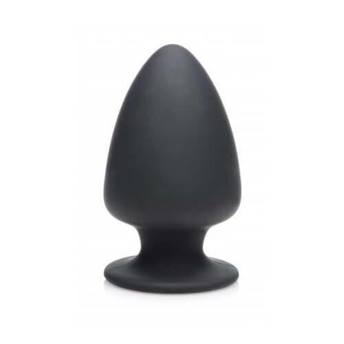 Dual Density Small Silicone Butt Plug 3.5 Inches Black | Butt Plugs Anal Black