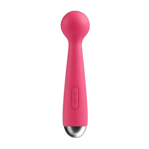 Emma Mini 100% Waterproof Wand Massager Vibe- Red | Playtime Couples Couples Vibrators