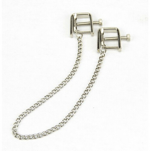 Heavy Duty Nipple Clamp Silver | Nipple Play Female Sex Toys Mens