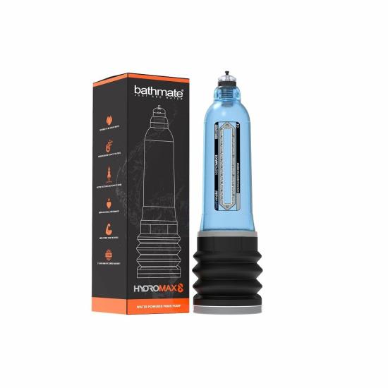 Hydromax 8 Penis Pump Blue | Penis Pumps Male Sex Toys Mens