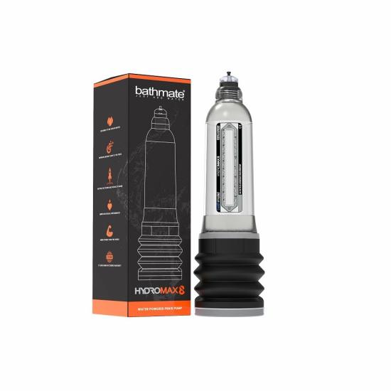 Hydromax 8 Penis Pump Clear | Penis Pumps Male Sex Toys Mens