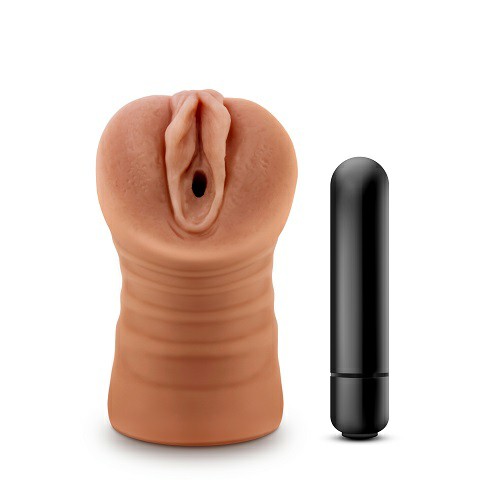 Julieta Realistic Male Vibrator Flesh | Masturbators Male Sex Toys Flesh