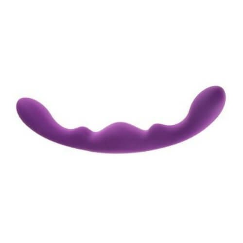 Luna Silicone Double Dildo Purple | Double Enders Dildos Double Enders