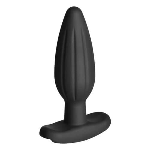 Noir Rocker Electro Butt Plugs-Medium Black | Vibrating Butt Plugs Anal Black