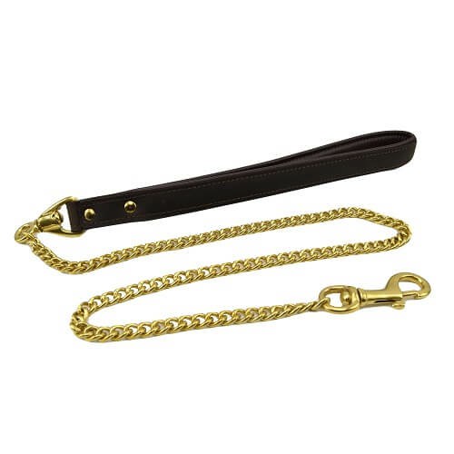 Nubuck Leather Leash Black | Bondage Play Bondage Play Black