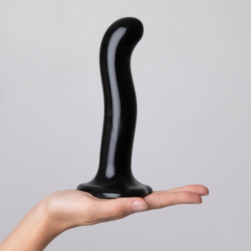 P&G Spot Dildo Small Black | Strap Ons Dildos Black