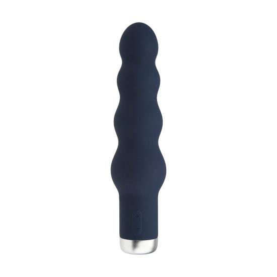 Silicone Ribbed Vibrator | Fun Vibrators Classic Vibrators Classic Vibrators