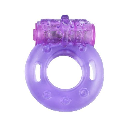 Single Speed Vibrating Cock Ring Purple | Vibrating Cock Rings Cock Rings Cock Rings