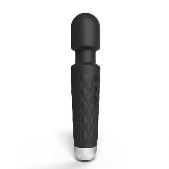 20 Function Wand Vibrator Black | Beginners Vibes Beginners Vibes Beginners Vibes